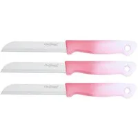 Cheffinger Universalküchenmesser 18 cm mit ergonomischem Griff - vielseitig & pflegeleicht, Pink, ergonomisch geformt, 18 cm, langlebig