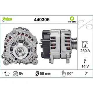 Valeo VW Touareg 3,0 440306
