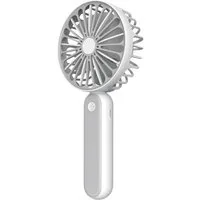 Platinet Handventilator PRDF6108, 8 cm Durchmesser, 3 Stufen mit Akku und LED Anzeige