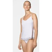 Mey Spaghettitop Mey Damen Camisole Serie Grace Uni Top (1-tlg)