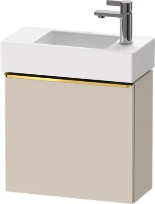 Duravit D-Neo Waschtischunterbau wandhängend Taupe Matt 484x222x440 mm - DE4219L34910000 DE4219L34910000