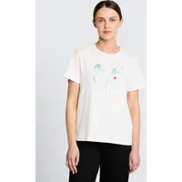 TOM TAILOR T-Shirt T-Shirt (im Einserpack) T-Shirt mit Print