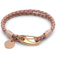 Unique Lederarmband Pinkes Unique Lederarmband im coolen Vintage-Look LB0355