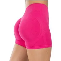 Smilodox Shorts Priska Gymshorts Damen, Shaped Fit, Seamless Radlerhose, Squatproof Scrunch, schweißabweisend, Funktionsmaterial, feminin, Komfort