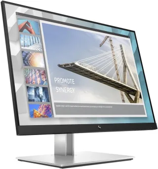 HP E24i G4 [24'' 1.920x1200 60Hz DisplayPort 1.2 HDMI 1.4 VGA USB-B 3.0 4x USB-A 3.0 5ms Reaktionszeit] schwarz