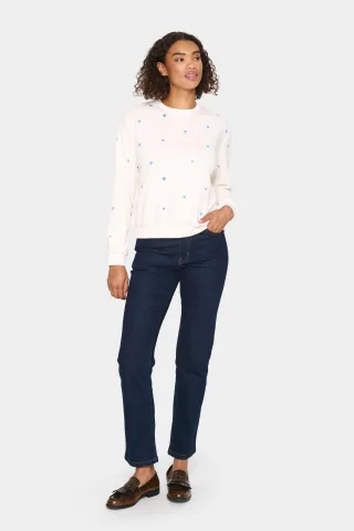 Sweatshirt Casual fit Ice Provence Harts white blue