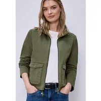 STREET ONE Kurzjacke aus reiner Baumwolle
