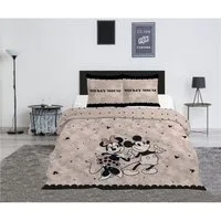 Aymax sprl Bettwäsche Disney Mickey 240x220 cm + 2 Kissenbezüge 65x65 cm Polycoton