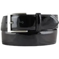 Brazil Lederwaren Ledergürtel Lack-Gürtel aus Leder 4 cm - Glänzender Ledergürtel 40mm Herren - Eleganter Gürtel made in Italy (1-St)
