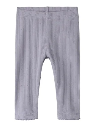 NAME IT - NBFTURBINE LEGGING Lavender Gray - Gr. - 56