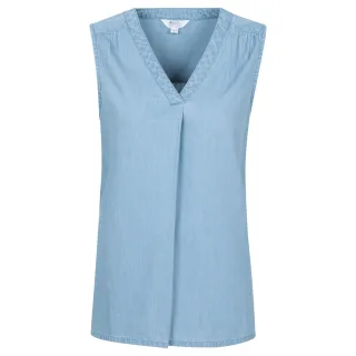 Mountain Warehouse - "Tuscany" Hemd für Damen Ärmellos (Hellblau)