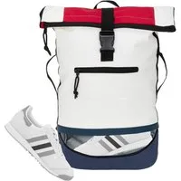 ELEPHANT Freizeitrucksack Time Bag aus Plane mit Bodenfach, Rucksack Laptoprucksack Daypack wasserabweisend + Trinkflasche