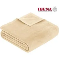 Wohndecke Luxus, IBENA, verschiedene Größen, uni, Kuscheldecke, Premium, made in Europe!
