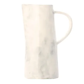 Off White - Krug, Unifarben, Keramik (Braungrau)