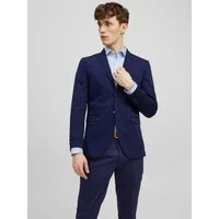 Jack & Jones Sakko JPRFRANCO Blazer mit 2-Knopf-Form und extra schmalem Schnitt unifarben, modisch, slim fit, Kunstfaser