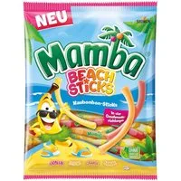STORCK Süßigkeit, Storck Mamba Beach Sticks Kaubonbon Streifen mit Fruchtgeschmack 160g
