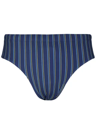 BASEFIELD - He.-Badeslip blue stripes - Gr. - 9