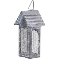 Chic Antique Kerzenlaterne Lichthaus Zink in Antik Grau Windlicht romantischer Kerzenhalter, Lichthaus in Zink in 2 Farben