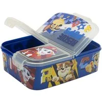 Stor Lunchbox Paw Patrol Kinder Brotdose – Lunchbox mit 3 Fächern & tollem Design, (Lunchbox, 1x Deckel, 1x Dose), Brotzeitdose