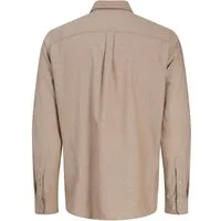 Jack & Jones Junior Langarmhemd JJEFIELD MELANGE SHIRT LS JNR Baumwolle, regular fit