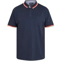 north 56 4 Poloshirt Superflex Pique Poloshirt in großen Größen von North Latitude, blau