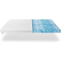 wonello, Topper wonello PremiumPLUS GEL Topper, 9 cm hoch, Gelschaum, (druckentlastend & waschbar), Luxus Matratzentopper mit 3D-Klimaband