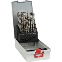 Bosch Professional Bohrersatz ProBox, (Set, 25-tlg), Metallbohrer-Set HSS-G