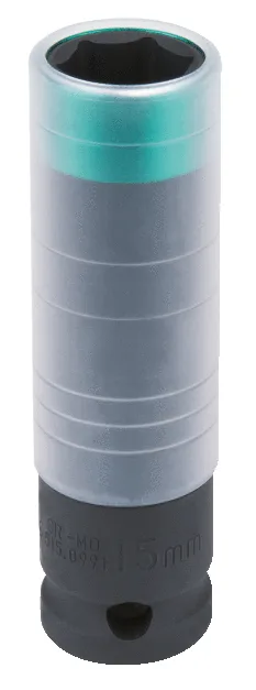 KS Tools SlimPOWER 1/2"Impact-Stecknuss grün - 515.0991