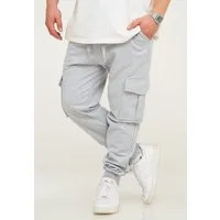 behype Jogginghose BHPIURA Herren Sporthose mit Cargotaschen Trainingshose Freizeithose