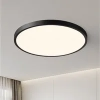 JDONG LED Deckenleuchte Flach Rund Ø23CM/30CM/40CM/50CM/60CM Deckenlampe, Rund Flach, 4000K Neutralweiß, Lamp für Wohnzimmer Schlafzimmer Küche Balkon Büro Flur