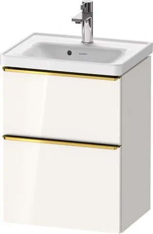 Duravit D-Neo Waschtischunterbau wandhängend Weiß Hochglanz 484x372x625 mm - DE4350034220000 DE4350034220000