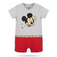 Disney Strampler Disney Mickey Maus Baby Kleinkind kurzarm Body Strampler 100% Baumwolle, Gr. 62 bis 92