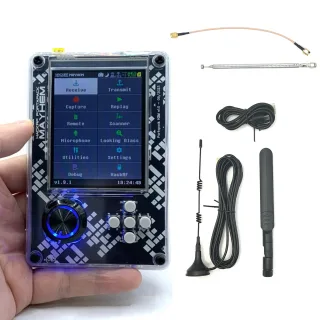 PortaPack H2 Signature Edition HackRF One 1MHz to 6GHz SDR withMayhem Firmware GPS Simulation Support & Built-in Microph