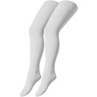 Camano Strickstrumpfhose cotton fine (2er Pack) mit elastischem Bund, 98/104 - 152/164