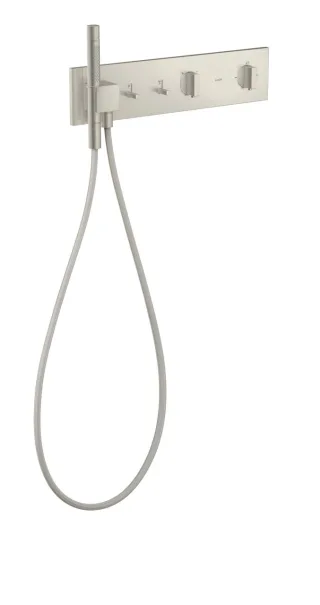 Hansgrohe Thermostatmodul 470/110 Axor ShowerComposition 2 Verbraucher, edelstahl, 12571800 12571800