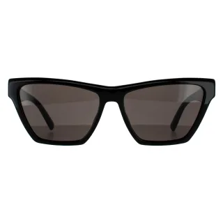 Saint Laurent Cat Eye Damen Schwarz Schwarze Sonnenbrille
