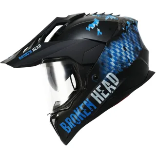 Broken Head Bavarian Patriot Enduro Helm Mit Visier &amp; Sonnenblende (Vorbestellung)