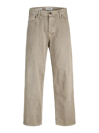JACK&JONES - JPSTALEX SMITH ORIGINAL PANTS LN crockery - Gr. - 34