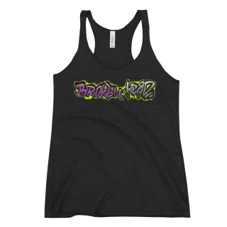 Broken Head WOMEN Top Graffiti