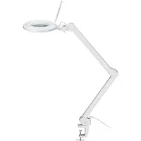 Goobay Lupenlampe 10 W LED-Lupenleuchte mit Klemme, SMD LED, Tageslichtweiß, Warmweiß, 3500 K