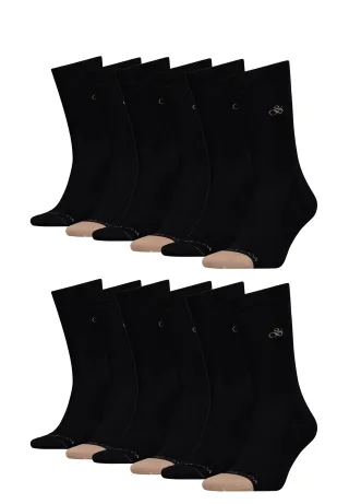 Scotch &amp; Soda Klassische Business Herrensocken im 12er Pack