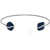 SKAGEN Armspange Schmuck Geschenk Edelstahl SOFIE SEA GLASS, mit Glasstein