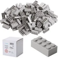 Katara 120 Steckbausteine 4x2 Noppen, Spielzeug Konstruktionsspielsteine, (Packung), 100% Kompatibel Sluban, Papimax, Q-Bricks, LEGO®