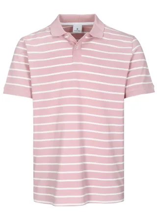 BASEFIELD - Polo Shirt 1/2 Arm muted rose - Gr. - XL