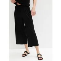 bonprix Jerseyhose aus Viskose, Polyester und Elasthan, lockere Passform, lässiger Stil