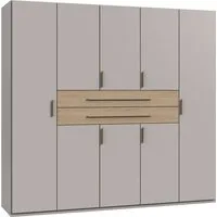 Wimex Drehtürenschrank Digit, erhältlich in den Breiten 180cm, 225cm oder 270cm (Schlafzimmer Schrank Bestseller in moderner Optik) Kleiderschrank inkl. zwei Schubkästen in zentraler Höhe