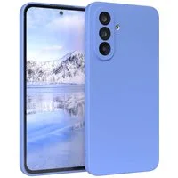EAZY CASE Handyhülle für Samsung Galaxy A56 Hülle Silikon 6,7 Zoll, Silikon Schutzhülle mit Kameraschutz kratzfest Back Cover Ultramarin