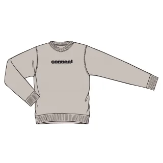 STACCATO - Kn.-Sweatshirt light stone - Gr. - 176