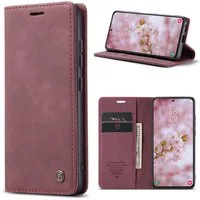 CaseMe Handyhülle Caseme Handyhülle für Xiaomi Xioami 15T-Karmesinrot