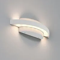 Maxkomfort LED Außen-Wandleuchte Up & Down - 7W Warmweiß 3000K, IP44 Wetterfest, LED fest integriert, Warmweiß, 3000K, Außenwandleuchte